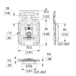 Medium Overlatch in Shallow Offset Dish - 28mm Blade