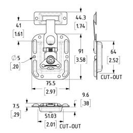 Medium Overlatch in Shallow Offset Dish - 41mm Blade