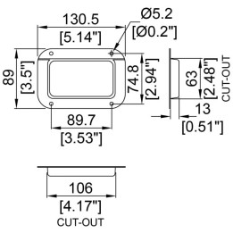 Medium PennBrite Dish with Offset