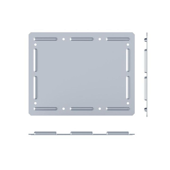 Medium PennBrite Surface Mount Label Dish for Self-Adhesive Tour Labels