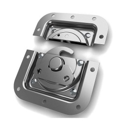 Medium Rotary Cam Latch in Shallow Dish
