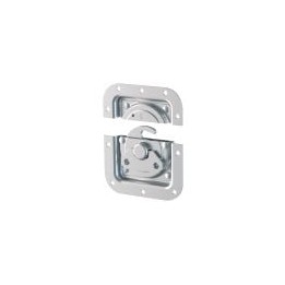 Medium Rotary Cam Latch in Shallow Dish