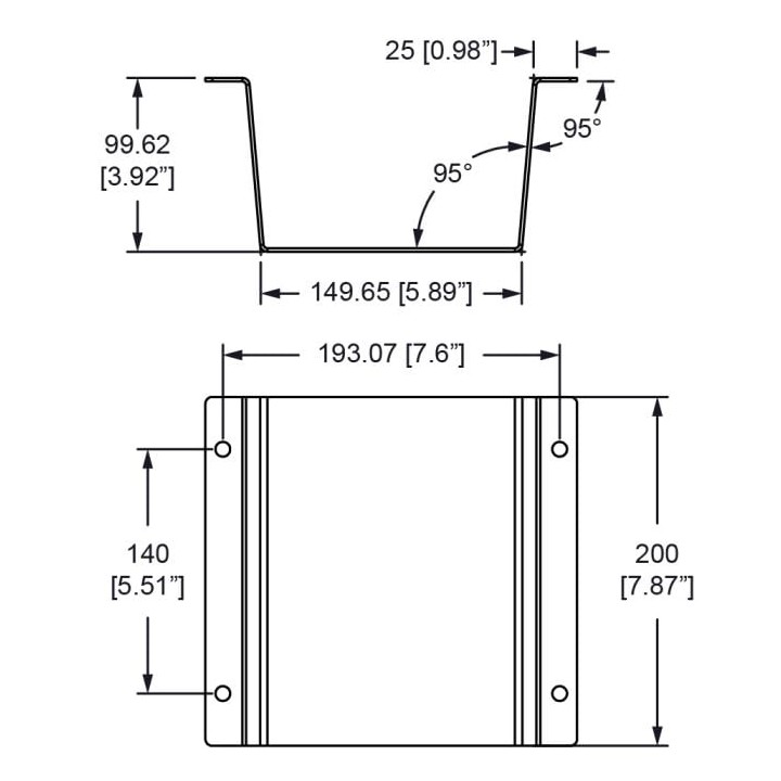 Metal Pallet Foot for Forklifts
