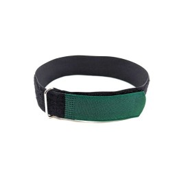 opaska kablowa o długości 220 mm z zieloną końcówką