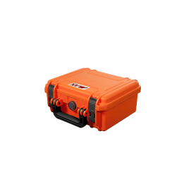 Orange, cubed foams, INT 235x180xH106(25+81)mm, EXT 258x243xH117,5mm, 0,89kg, 4,48L