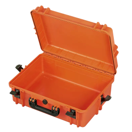 Orange, empty, INT 500x350xH194(58+136)mm, EXT 555x428xH211mm, 3,9kg, 33,95L