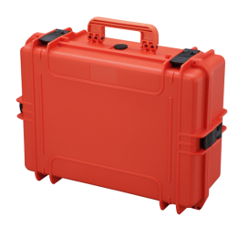 Orange, empty, INT 500x350xH194(58+136)mm, EXT 555x428xH211mm, 3,9kg, 33,95L