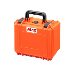 Orange, High Density cubed foams, INT 235x180xH156(25+131)mm, EXT 258x243xH167,5mm, 6,6L