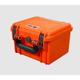 Orange, High Density cubed foams, INT 235x180xH156(25+131)mm, EXT 258x243xH167,5mm, 6,6L