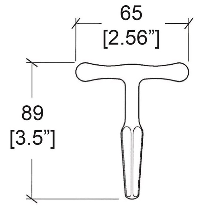 Panel / Coffin Lock Key