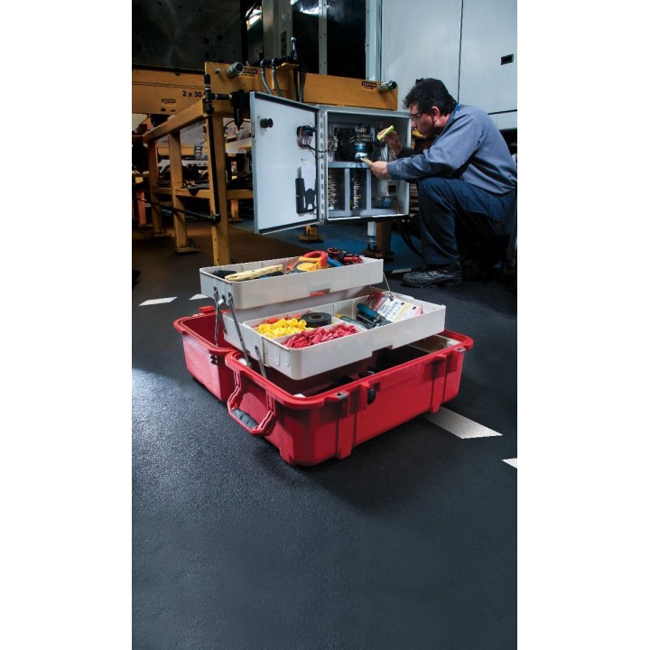 PELI#1460TOOL,WL/2-TRAY,BLACK