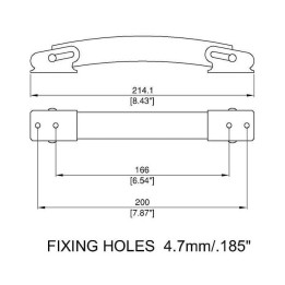 PVC Covered Nickel Spring Handle