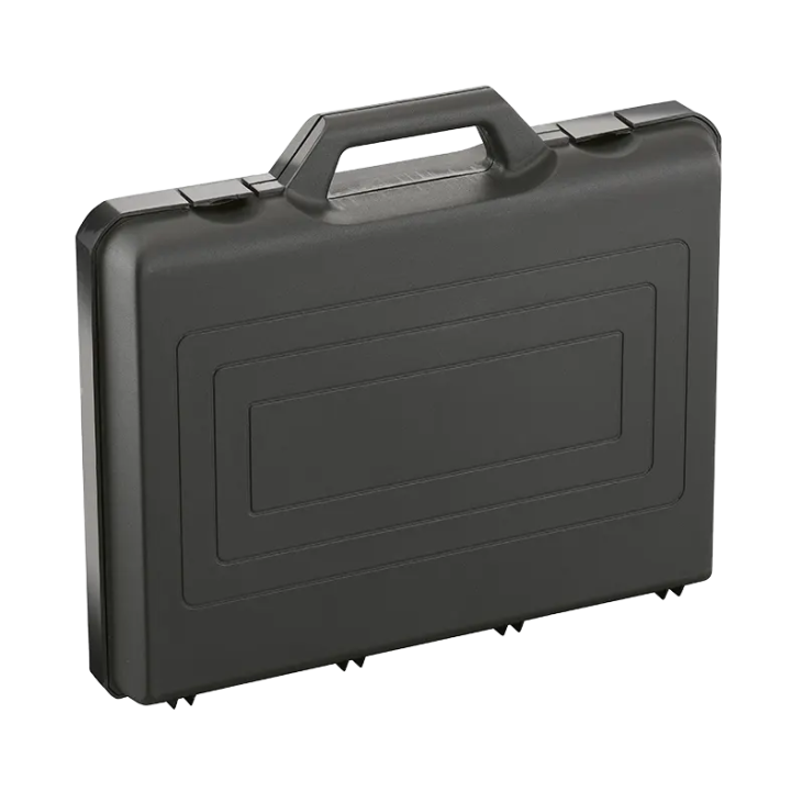 Red/Black,  Polypropylene case mm. 370 x 282 x 77 with 2 egg foam