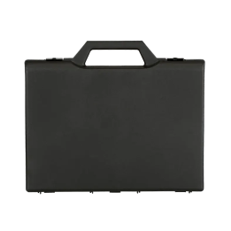 Red/Black,  Polypropylene case, A4 format mm. 320 x 240 x 61 with 2 egg foams