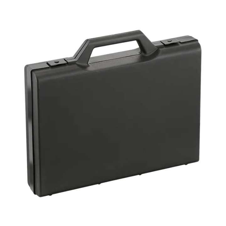 Red/Black,  Polypropylene case, A4 format mm. 320 x 240 x 61 with 2 egg foams