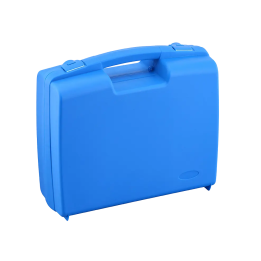 Red/Blue/Black,  Polypropylene case mm. 320 x 280 x 119 with 2 egg foams