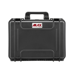 Black, tool case with shoulder strap, INT 426x290xH159(45+114)mm, EXT 464x366xH176mm, 3,92kg, 19,64L