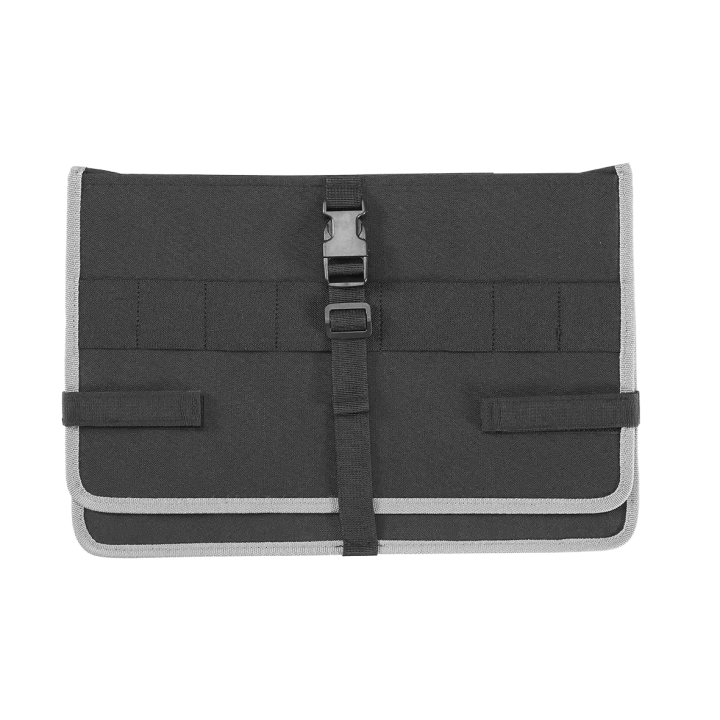Black, tool case with shoulder strap, INT 426x290xH159(45+114)mm, EXT 464x366xH176mm, 4,66kg, 19,64L