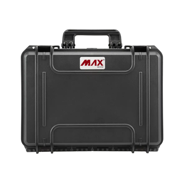 Black, tool case with shoulder strap, INT 426x290xH159(45+114)mm, EXT 464x366xH176mm, 4,66kg, 19,64L