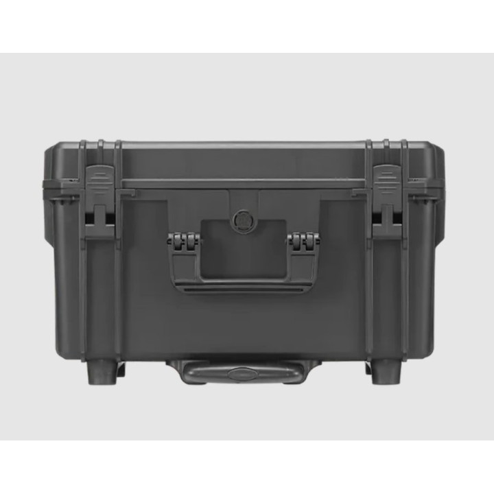 Black, empty with trolley, INT 500x350xH280(58+222)mm, EXT 555x437xH326mm, 5,88kg, 49L