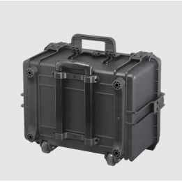 Black, empty with trolley, INT 500x350xH280(58+222)mm, EXT 555x437xH326mm, 5,88kg, 49L