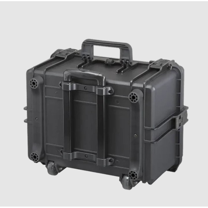 Black, empty with trolley, INT 500x350xH280(58+222)mm, EXT 555x437xH326mm, 5,88kg, 49L
