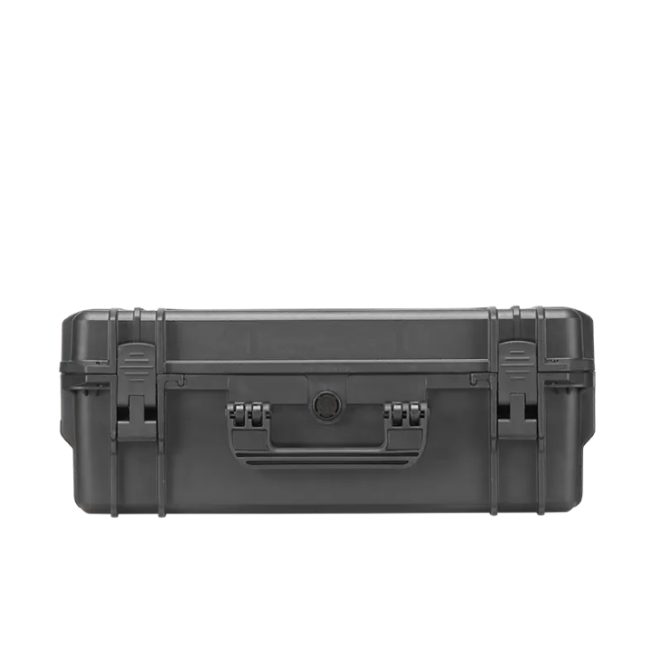 Black, tool case with shoulder strap, INT 500x350xH194(58+136)mm, EXT 555x428xH211mm, 6,74kg, 33,95L