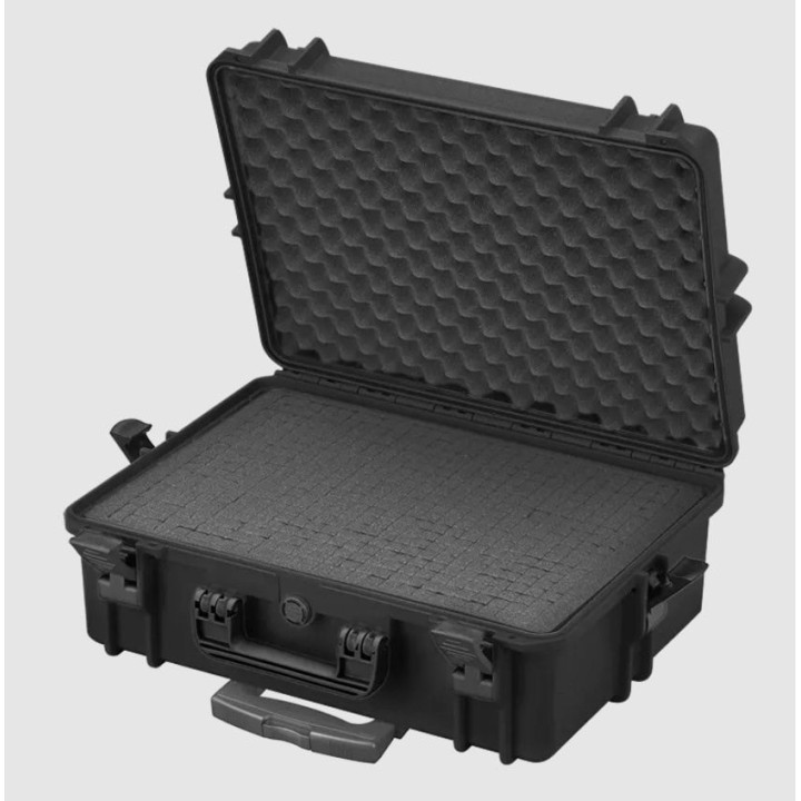 Sahara, High Density cubed foams with trolley, INT 500x350xH194(58+136)mm, EXT 555x445xH258mm, 33,95L