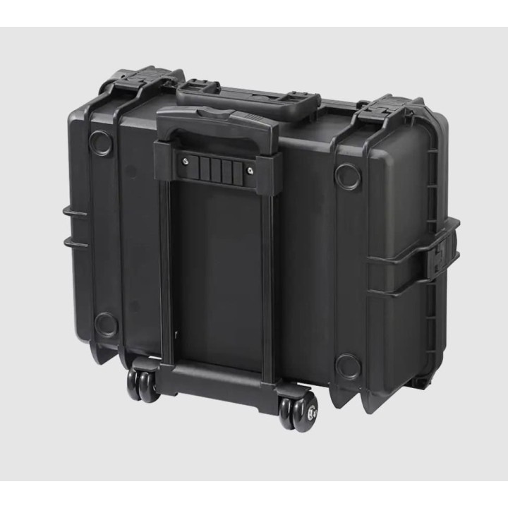 Sahara, High Density cubed foams with trolley, INT 500x350xH194(58+136)mm, EXT 555x445xH258mm, 33,95L