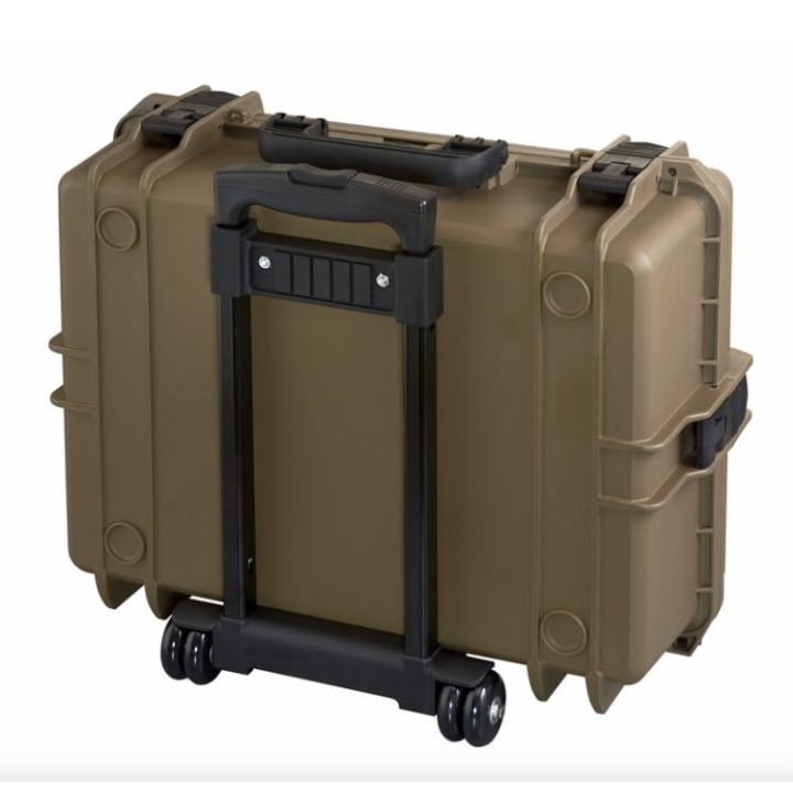 Sahara, padded dividers with trolley, INT 500x350xH194(58+136)mm, EXT 555x445xH258mm, 6,12kg, 33,95L