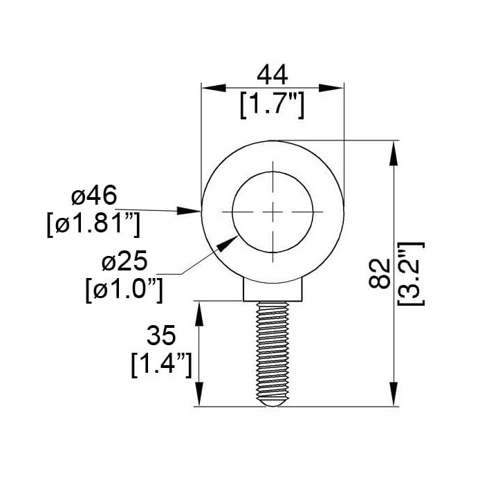 Single Flying Point for use with bracket R1738