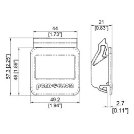 Slam Latch for 1.2mm thick panels