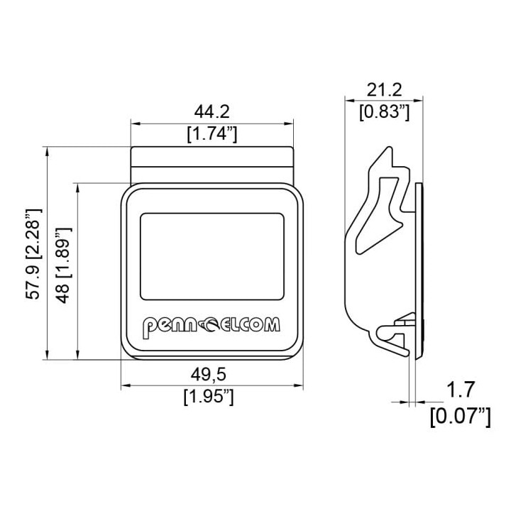 Slam Latch for 2mm Panels