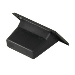Small Black Plastic Cabinet Pocket Handle