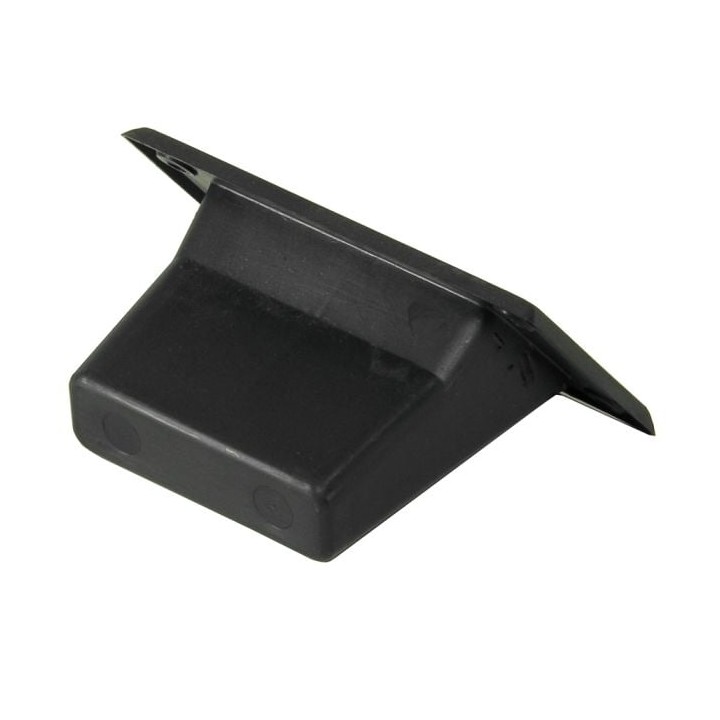 Small Black Plastic Cabinet Pocket Handle