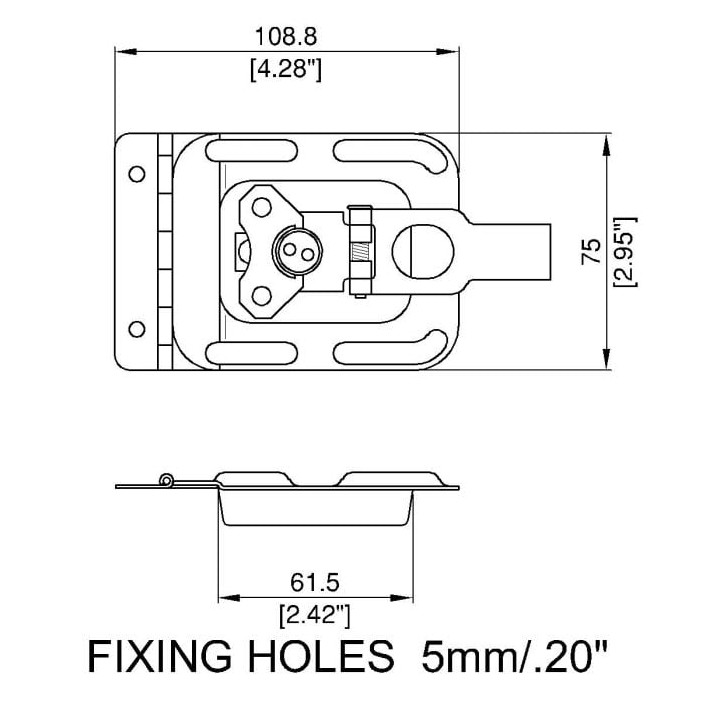 Small PennBrite Cable Hatch