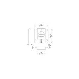 Small Slam Latch for Slam-Lid System