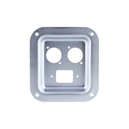 Small PennBrite Dish for 1 x IEC and 2 x D-Series Connectors