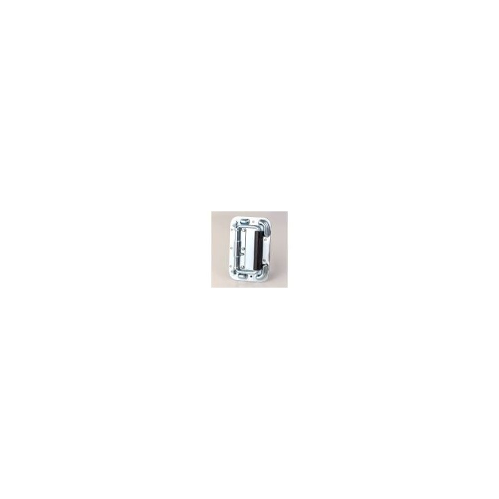 Sprung Flip Handle with 19mm Grip in Surface Mount Dish