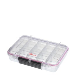 Transparent, 3 - 15 adjustable compartments, INT 212x82xH47(14+33)mm, EXT 230x175xH53mm, 0,3kg, 1,39L