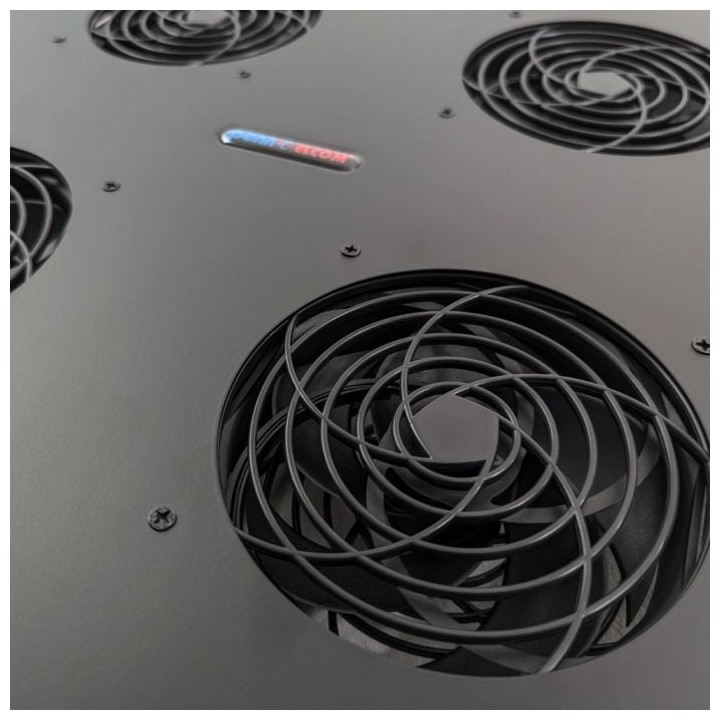 Ultra-quiet 4 Fan Tray for Server Enclosures