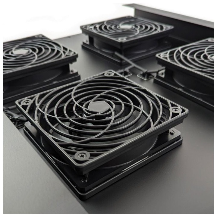 Ultra-quiet 6 Fan Tray for Server Enclosures