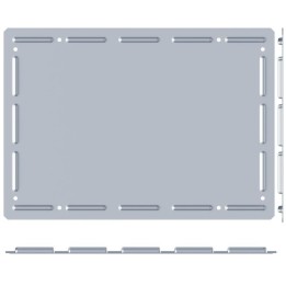 Very Large PennBrite Surface Mount Label Dish for Self-Adhesive Tour Labels