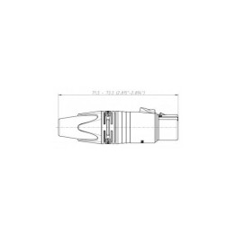 XLR 5 Pin Female Cable XX Series NC5FXX