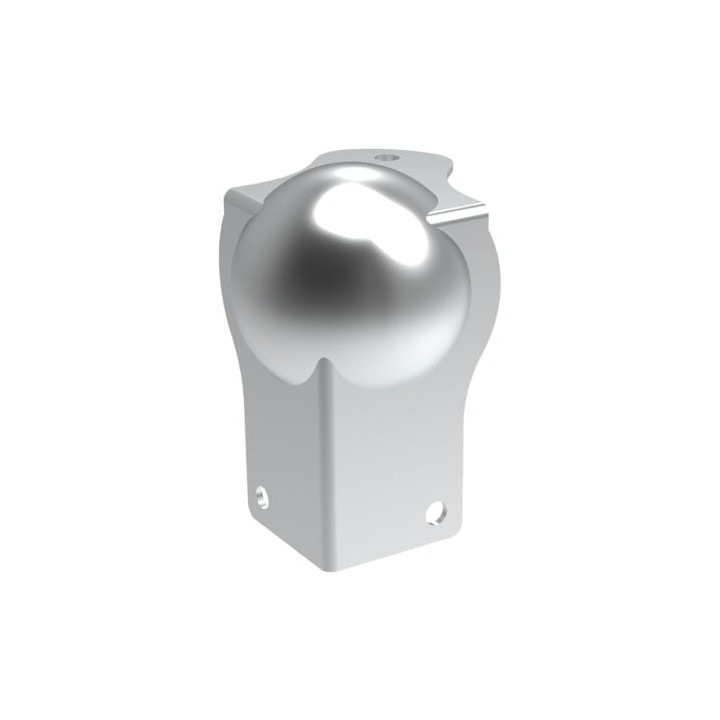 Zinc Brace Ball Corner with 1mm Radius