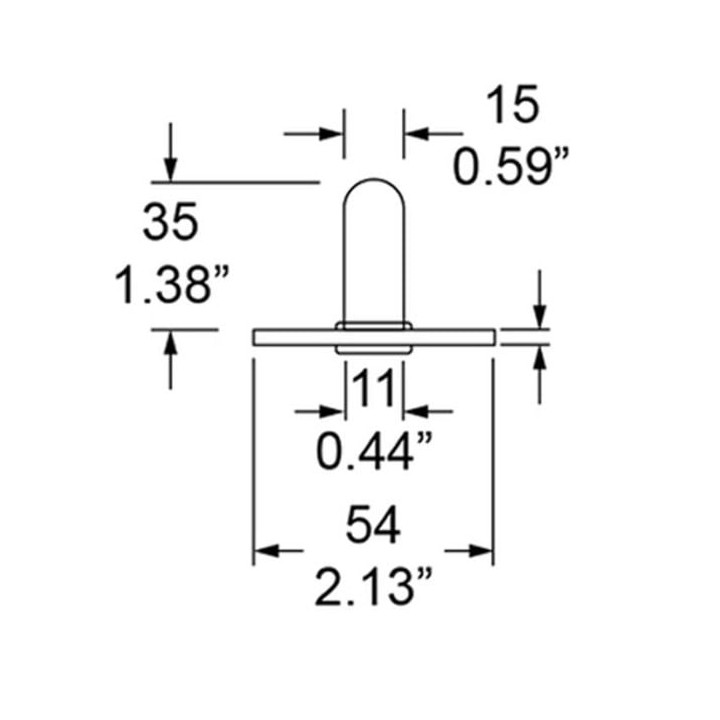 Zinc Socket For 5295 Plug-In Castors