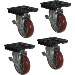 0507,CASTER KIT, 0500,PELI