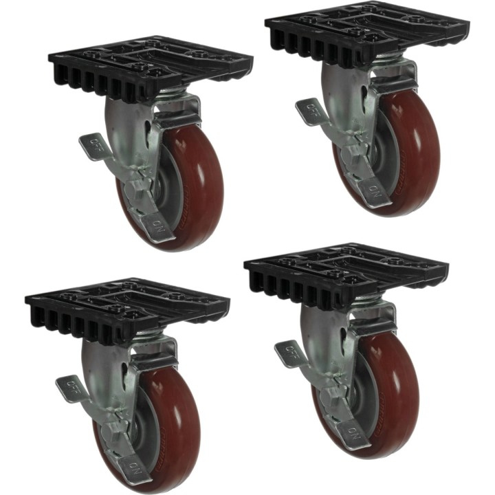 0507,CASTER KIT, 0500,PELI