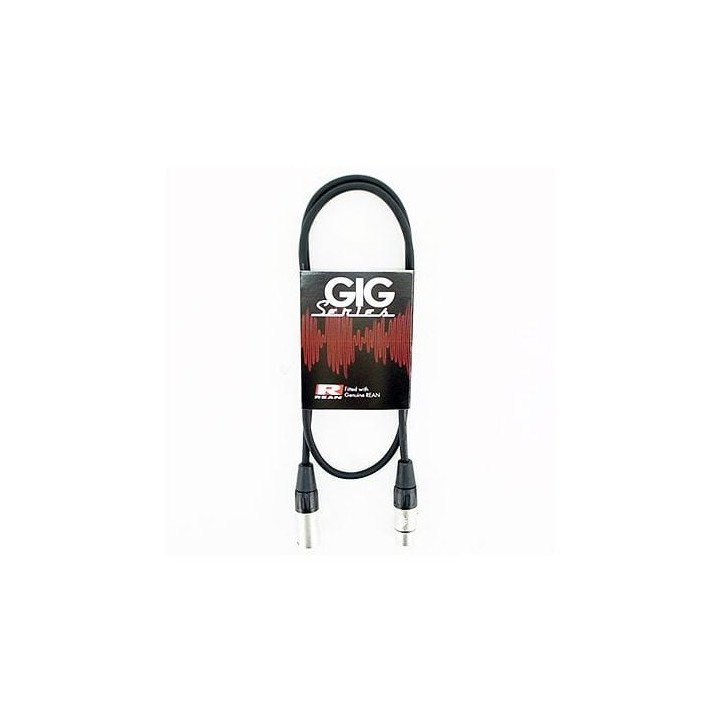 1000mm Mic Lead Balanced Gig Series RC3FX - RC3MX REAN/NEUTRIK