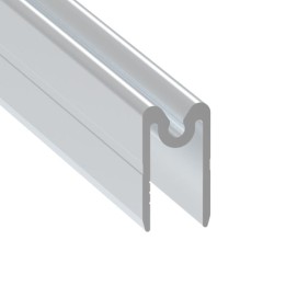 10.2mm Groove Extrusion Mates with EG-0520/1-4M Tongue Extrusion - 4m Long